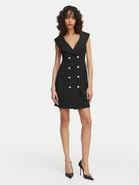 Artigli Artigli Cocktail obleka ACAB004864 Črna Regular Fit