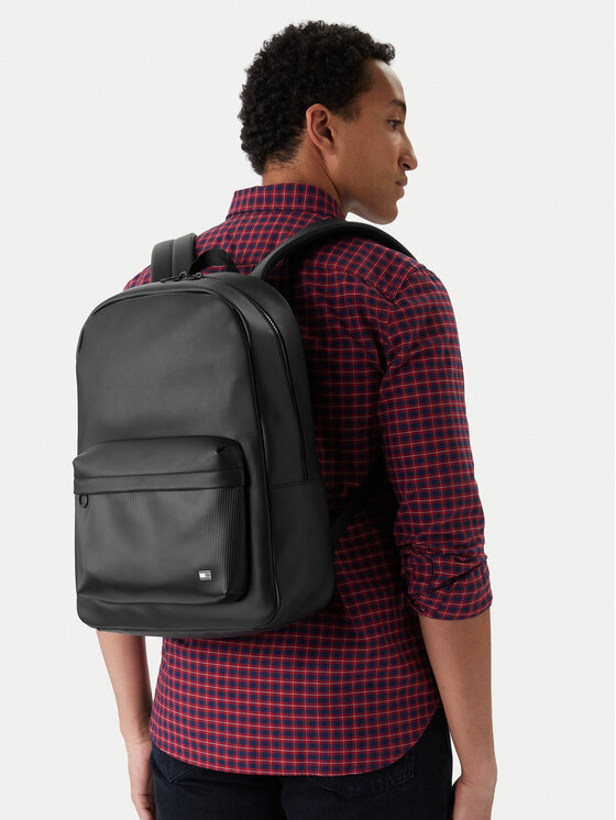 Tommy Hilfiger Tommy Hilfiger Σακίδιο Th Flag Backpack AM0AM13984 Μαύρο