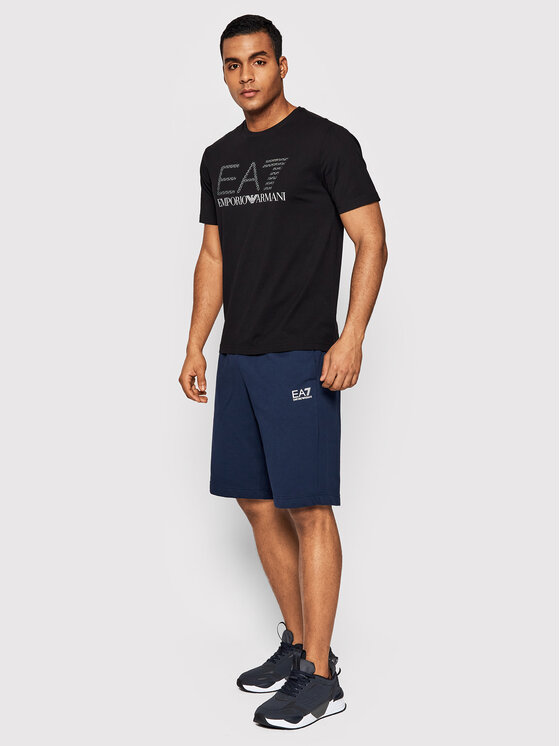 EA7 Emporio Armani EA7 Emporio Armani Pantaloncini sportivi 3LPS64 PJFGZ 1554 Blu scuro Regular Fit