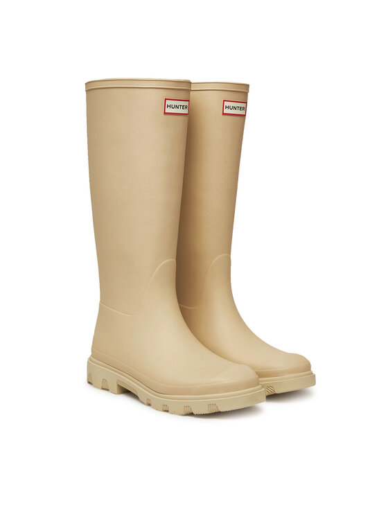 Hunter Hunter Holínky Downpour Tall Wellington HFRW0001251 Béžová
