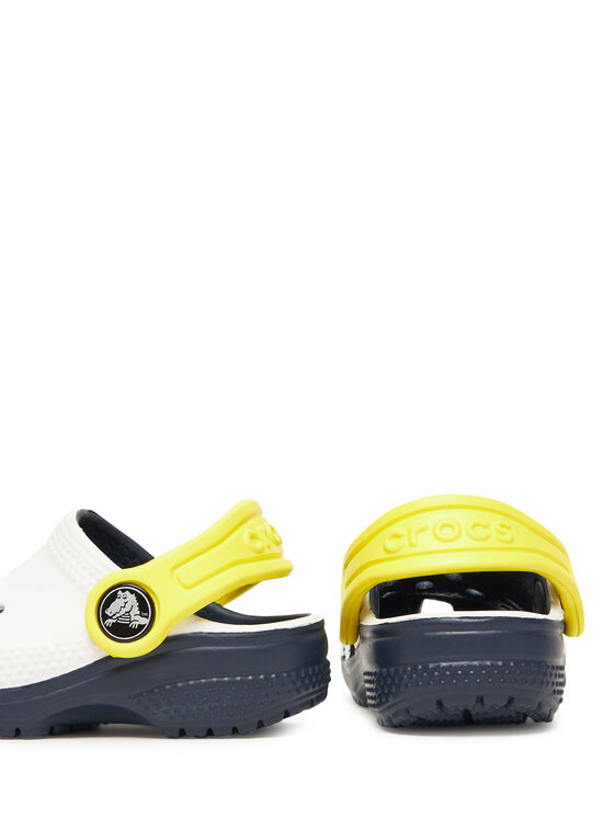 Crocs Crocs Şlapi Toddler Retro Sport Classic Clog 211265 Alb