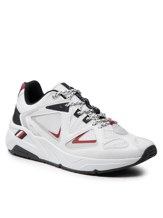Tommy Hilfiger Tommy Hilfiger Sneakers Tech Runner Mix FM0FM04075 Weiß