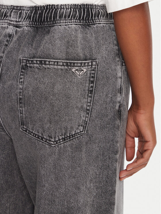 Roxy Roxy Jeans Stunning ERJDP03318 Grigio Relaxed Fit