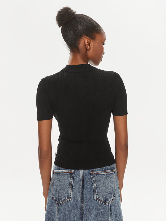 HUGO Hugo Blúz Sarpharim 50514269 Fekete Slim Fit