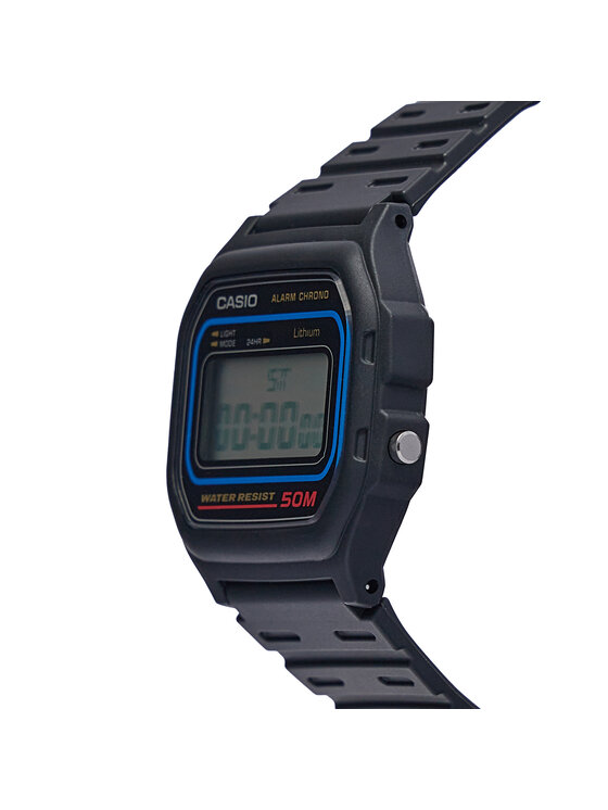 Casio Casio Zegarek W-59-1VQEF Czarny