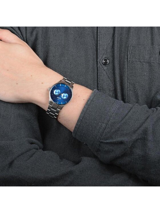 Obaku Obaku Zegarek V192GMCLSC Srebrny