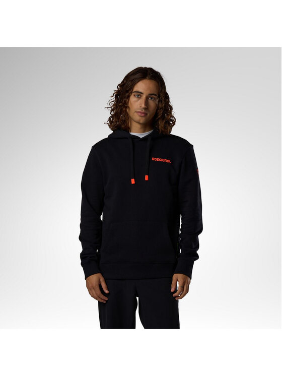 Rossignol Rossignol Bluza M Hero Hoodie Czarny Regular Fit