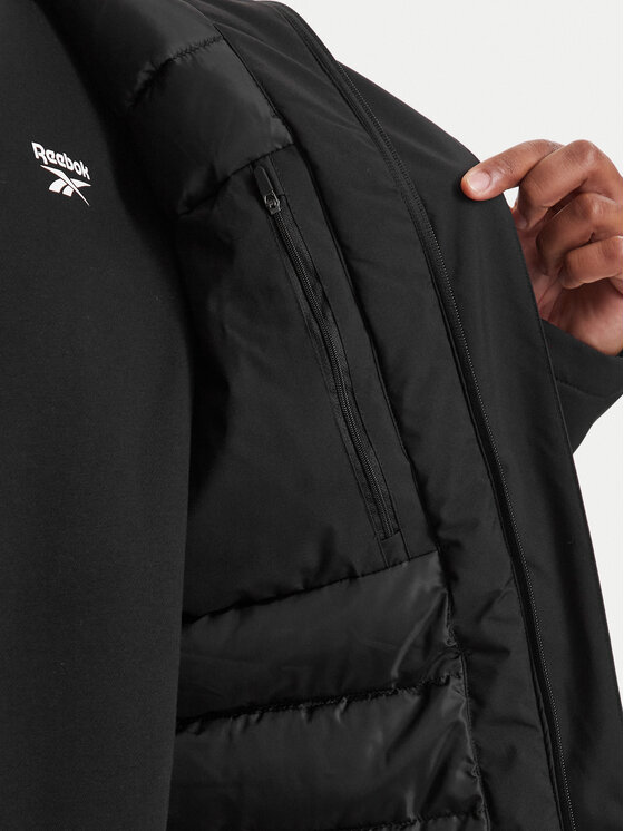 Reebok Reebok Zimní bunda RCC00079 Černá Regular Fit