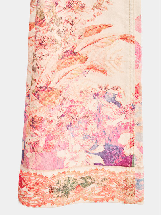 Guess Guess Auduma bikses J3GB10 D2G62 Daudzkrāsains Regular Fit