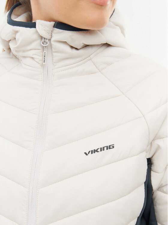 Viking Viking Kurtka przejściowa Kurtka Becky Warm Pro Polartec Primaloft Biały Regular Fit