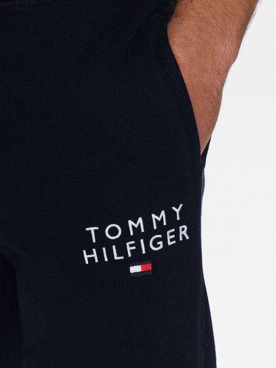 Tommy Hilfiger Tommy Hilfiger Pantaloni trening UM0UM02880 Bleumarin Regular Fit