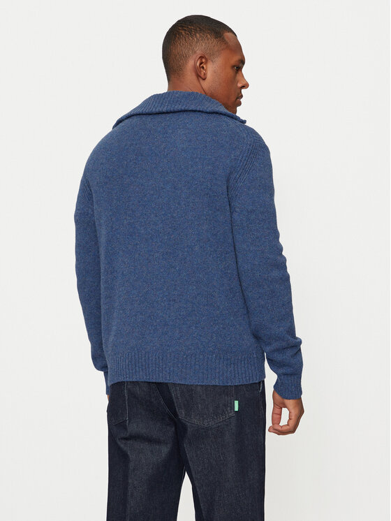 United Colors Of Benetton United Colors Of Benetton Pulover 103MU200Z Mornarsko modra Regular Fit