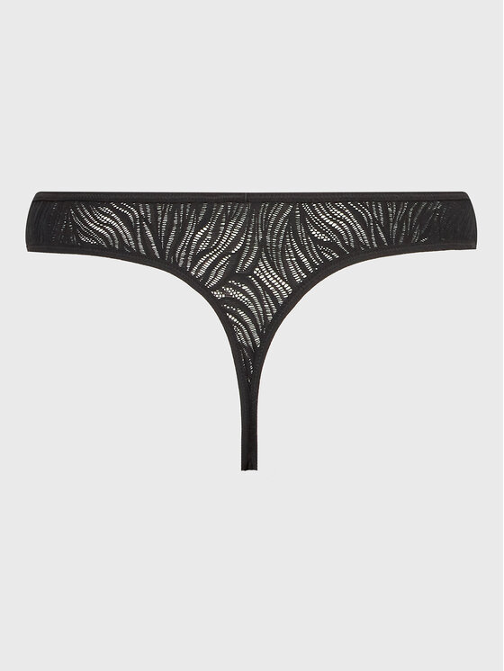 Calvin Klein Underwear Calvin Klein Underwear Στρίνγκ 000QF6878E Μαύρο