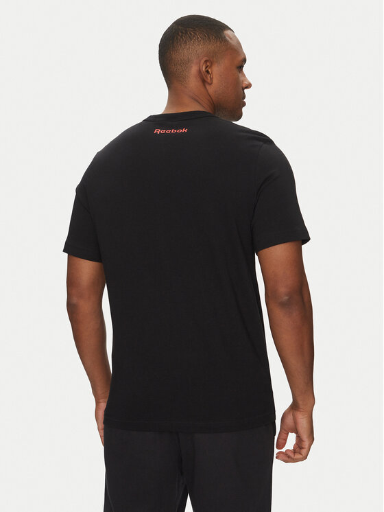 Reebok Reebok Футболка 100214159 Чорний Regular Fit