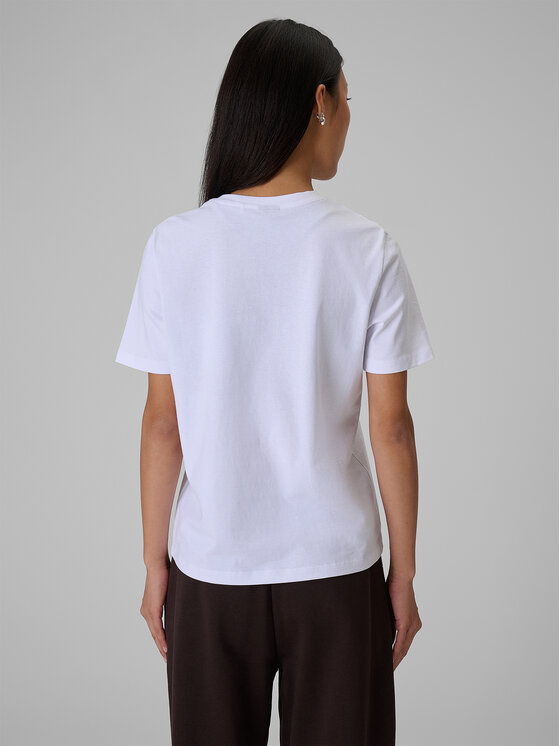 4F 4F T-Shirt SHADOWS ON MARS Biały Relaxed Fit