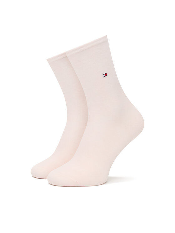 Tommy Hilfiger Tommy Hilfiger 2 sieviešu augsto zeķu pāru komplekts 100001493 Rozā