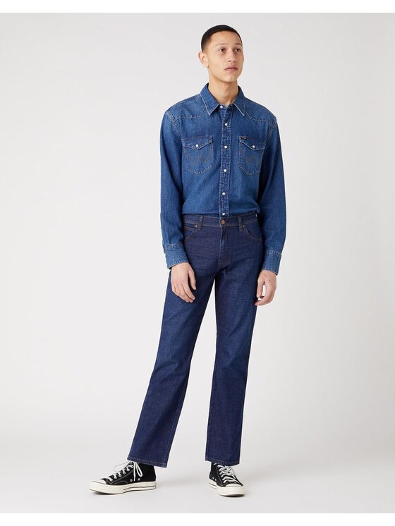 Wrangler Wrangler Jeansy TEXAS Niebieski Straight Fit