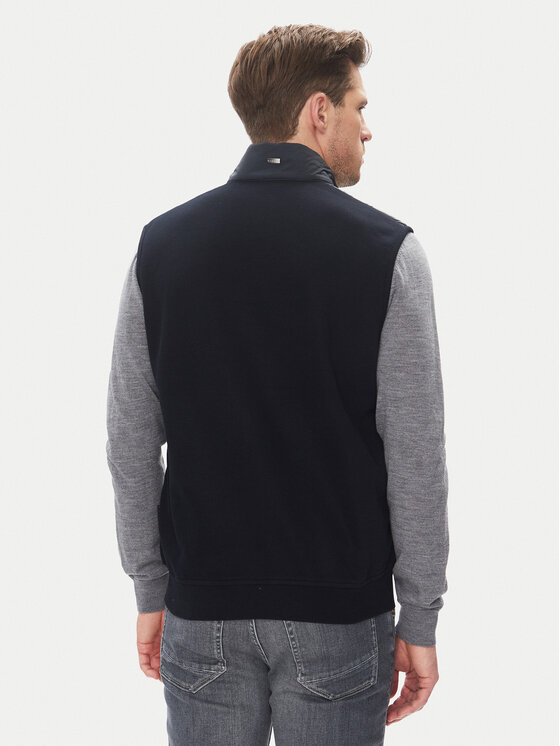 Bugatti Bugatti Gilet 8850 75121C Blu scuro Regular Fit