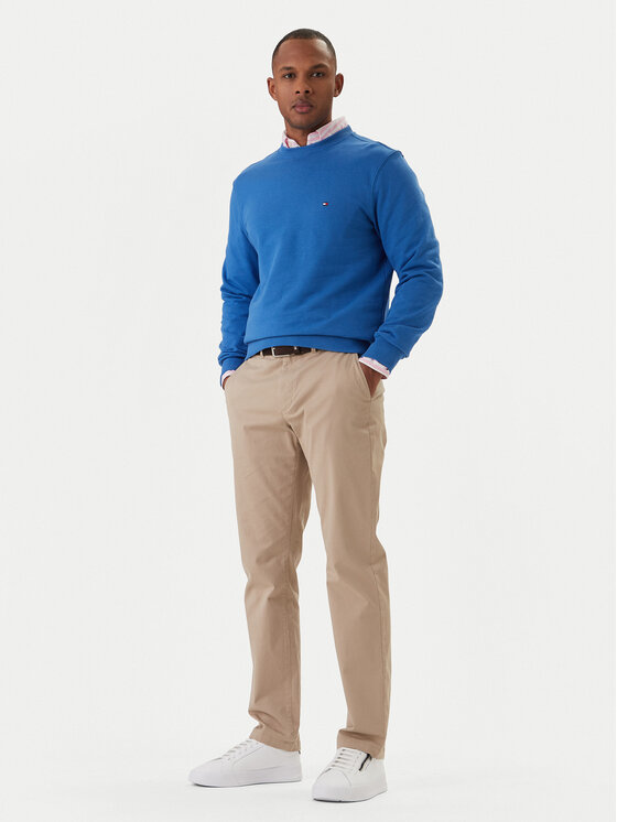 Tommy Hilfiger Tommy Hilfiger Суитшърт Essential MW0MW37237 Син Regular Fit