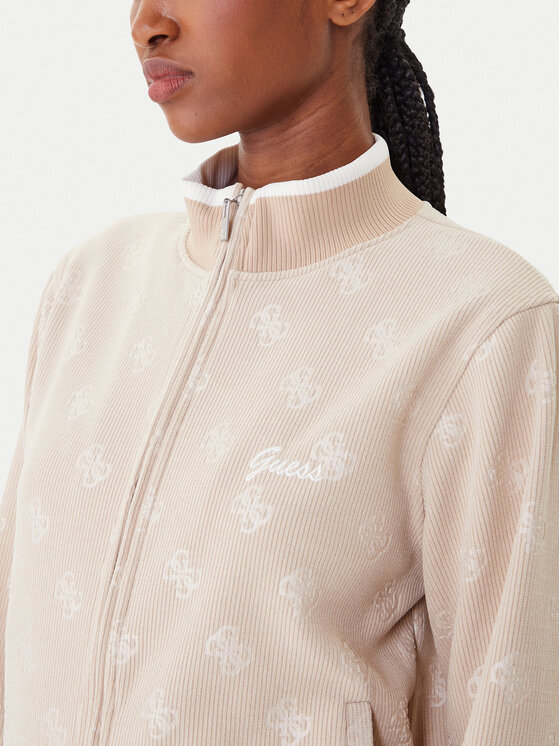 Guess Guess Суитшърт V5BQ01 K1902 Кафяв Regular Fit