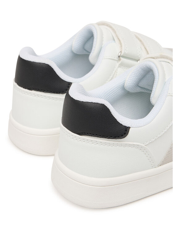 Calvin Klein Calvin Klein Сникърси Low Cut Velcro V1X9-83277-1269 S Бял