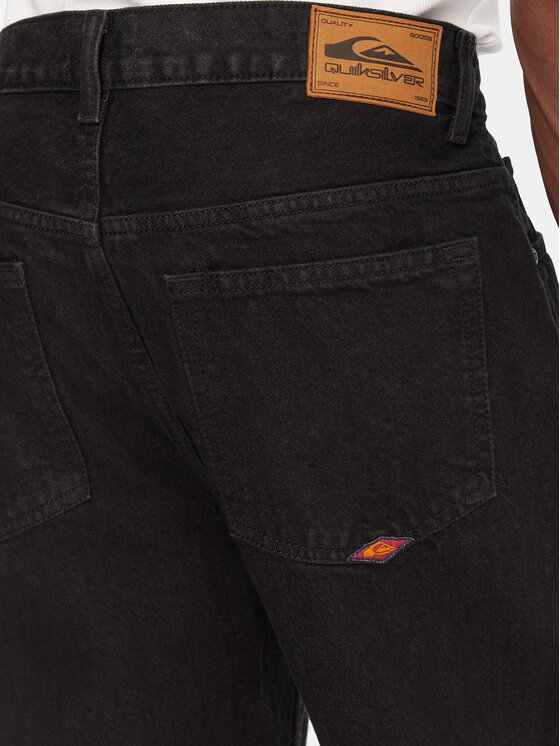 Quiksilver Quiksilver Jeansy EQYDP03498 Czarny Baggy Fit