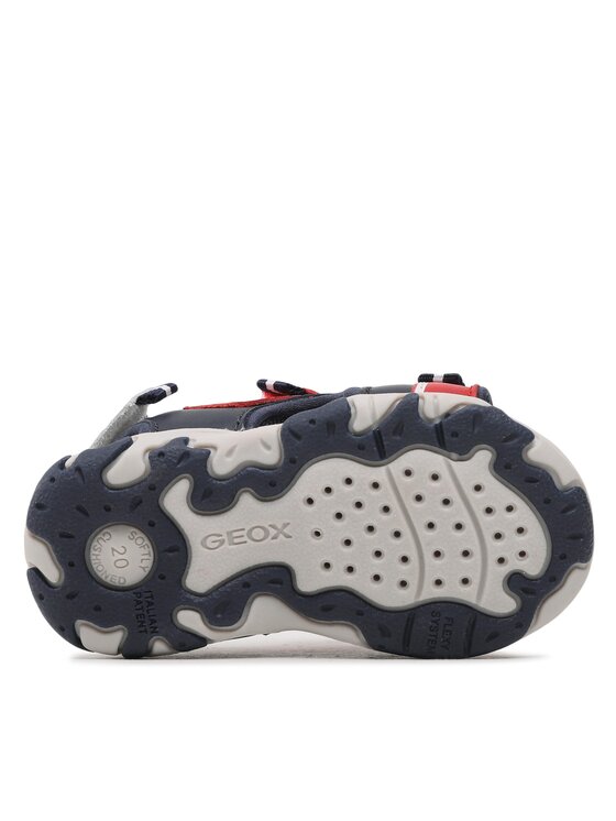 Geox Geox Sandały B Sandal Flaffee Boy B3559A 08515 C7217 M Czerwony