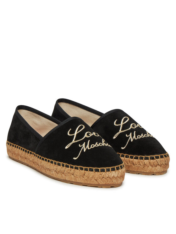 LOVE MOSCHINO LOVE MOSCHINO Espadrile JA10272G0MIG0000 Negru