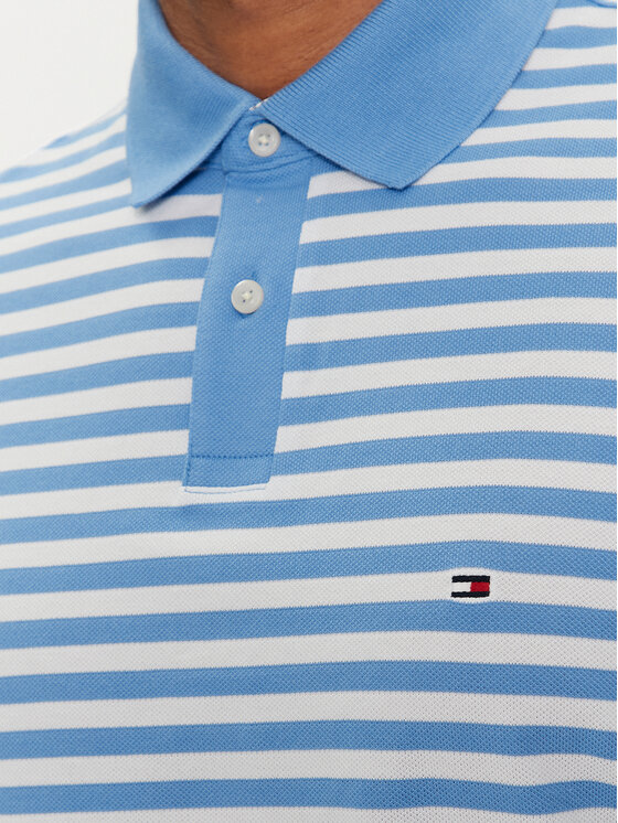 Tommy Hilfiger Tommy Hilfiger Pólóing 1985 MW0MW17770 Kék Regular Fit