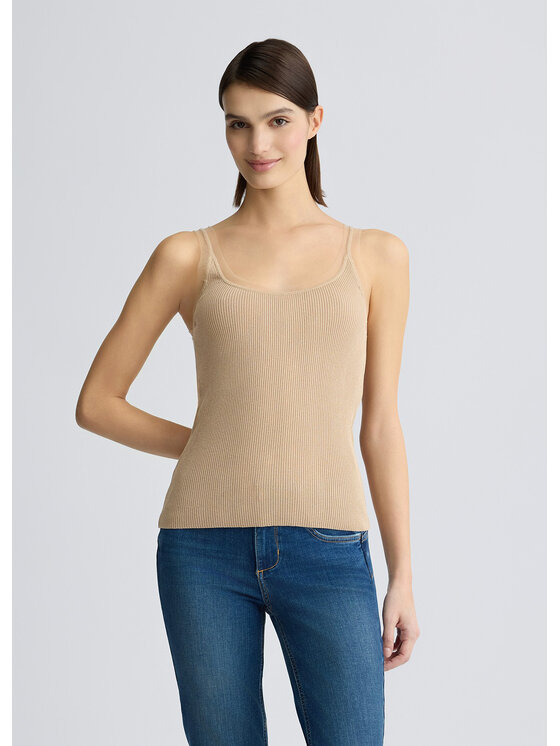 Sweter, rozmiar S, Beżowy, WA5125MAG8760920