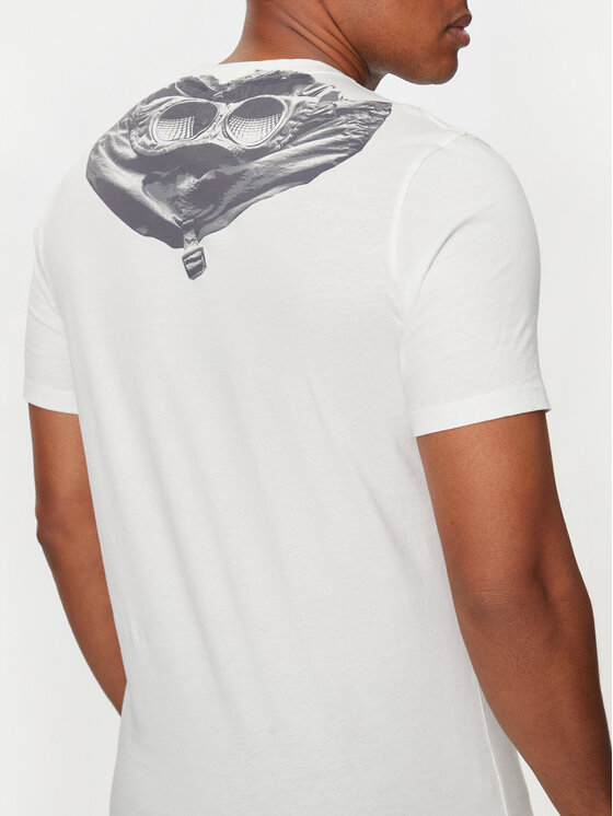 C.P. Company C.P. Company T-Shirt 16CMTS044A005100W Weiß Regular Fit