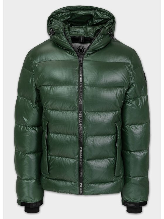 PITBULL PITBULL Kurtka przejściowa Pepperwood Zielony Regular Fit
