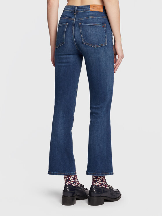 Tommy Hilfiger Tommy Hilfiger Jeansy WW0WW37498 Niebieski Bootcut Fit