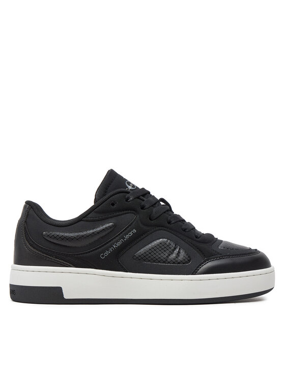 Calvin Klein Jeans Calvin Klein Jeans Sportcipők Basket Cupsole Low Mix In Mtl YW0YW01462 Fekete
