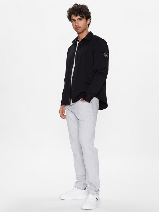 Calvin Klein Jeans Calvin Klein Jeans Košulja J30J323255 Crna Relaxed Fit