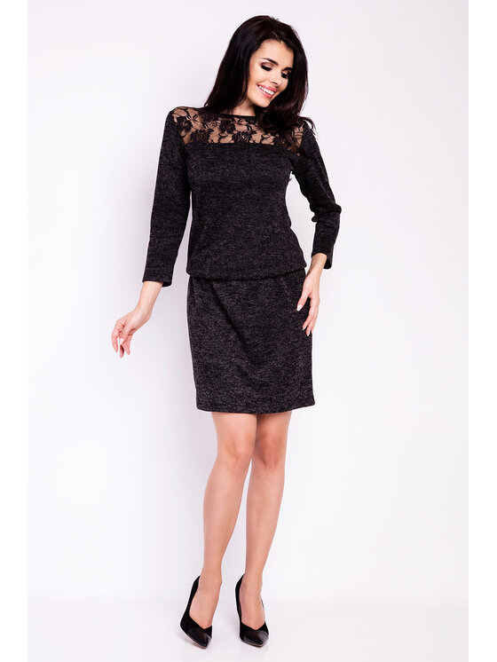 Infinite You Infinite You Vestito da giorno M120 Grigio Basic Fit