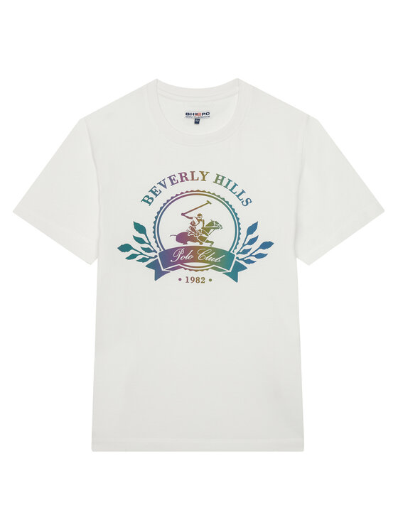 Beverly Hills Polo Club Beverly Hills Polo Club T-Shirt W126-BHBTS-1055-01X Weiß Regular Fit