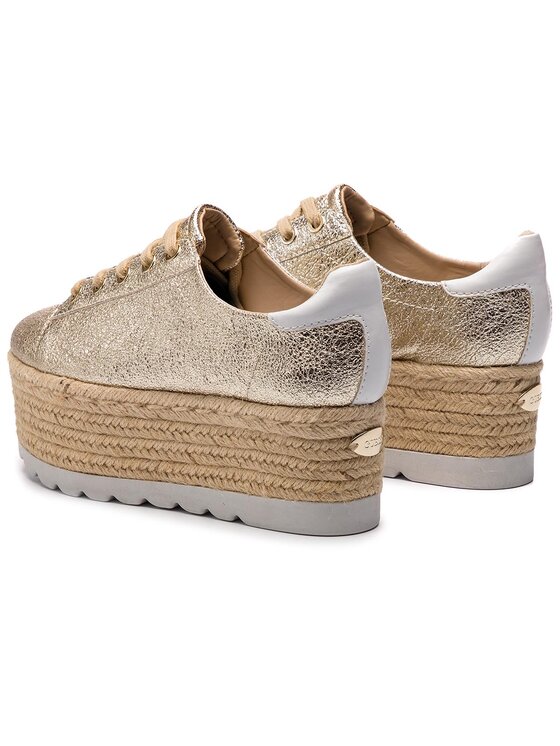 Guess Guess Espadrilės Gracen FL6GRC LEM13 Auksinė