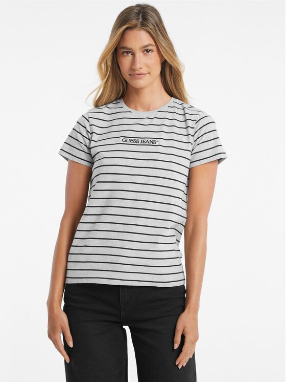 Guess Jeans Guess Jeans T-Shirt 168495 Niebieski Classic Fit