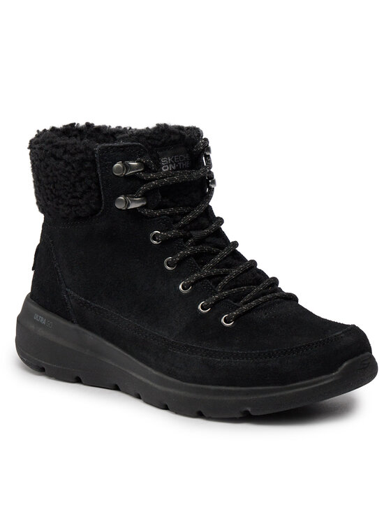 Skechers Skechers Bakancs Glacial Ultra Woodlands 16677/BBK Fekete