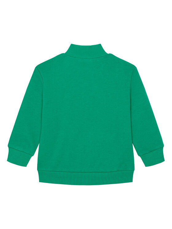 United Colors Of Benetton United Colors Of Benetton Bluza 3J70G503M Zielony Regular Fit