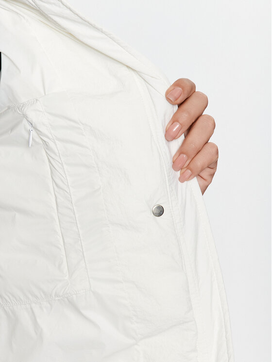 Champion Champion Geacă Jacket 116922 Écru Custom Fit