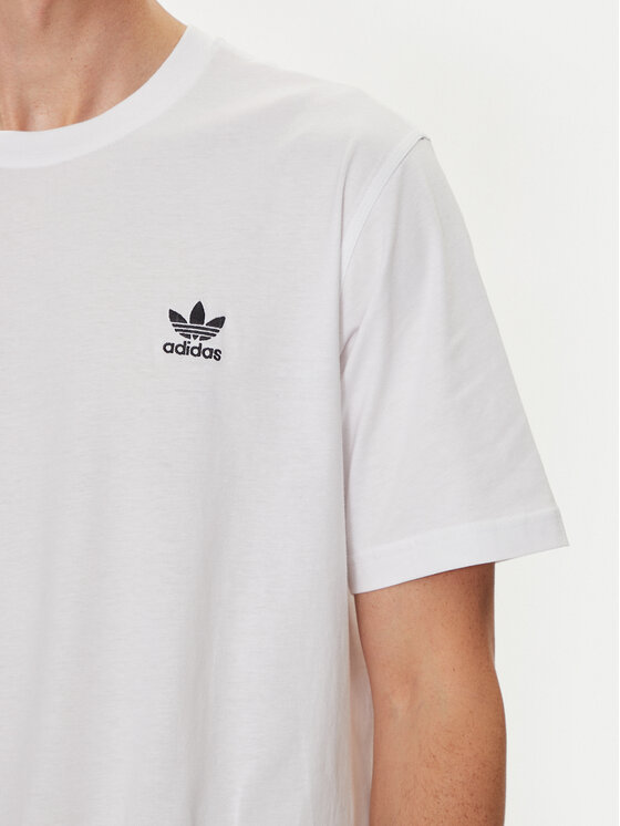 adidas adidas T-Shirt Trefoil Essentials IZ2098 Biały Regular Fit
