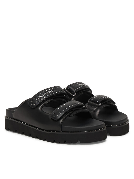 KARL LAGERFELD KARL LAGERFELD Papucs KL81500S Fekete
