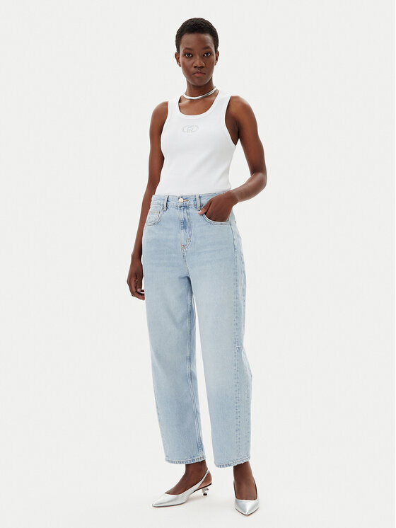 Liu Jo Liu Jo Τοπ WA5367 J0295 Λευκό Regular Fit