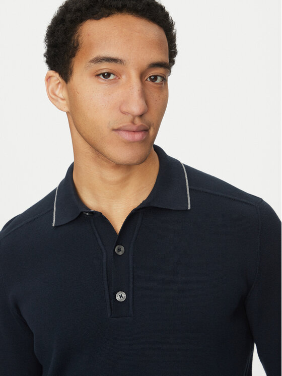 Marc O'Polo Marc O'Polo Sweater 520 5016 60006 Sötétkék Regular Fit