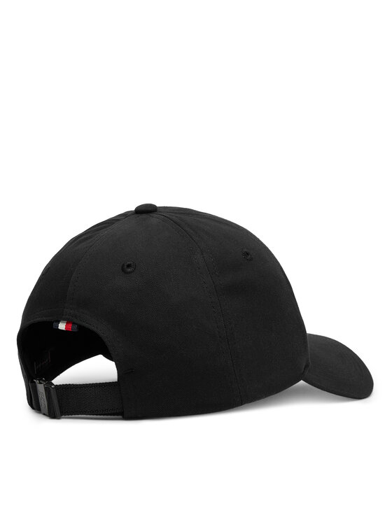 Tommy Hilfiger Tommy Hilfiger Czapka z daszkiem Imd Color 6 Panel AM0AM13542 Czarny