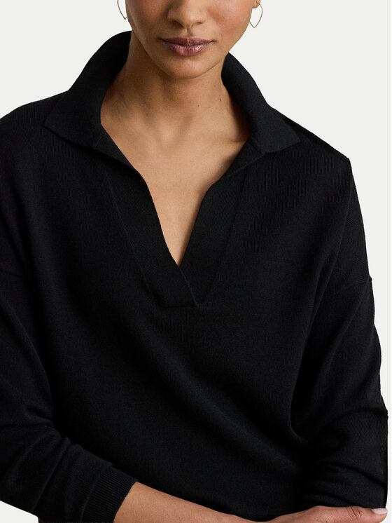 LAUREN RALPH LAUREN LAUREN RALPH LAUREN Džemperis 200P14056002 Melns Regular Fit