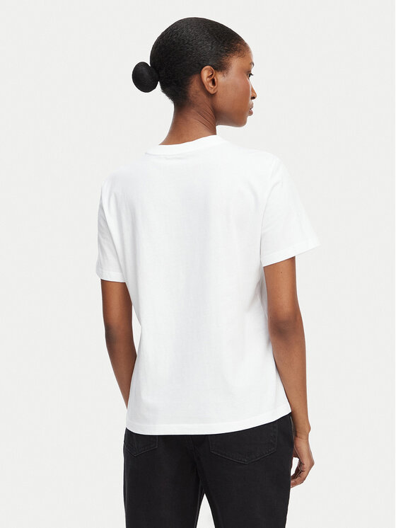 Calvin Klein Jeans Calvin Klein Jeans T-Shirt Classic Monologo LV047D873G Λευκό Regular Fit