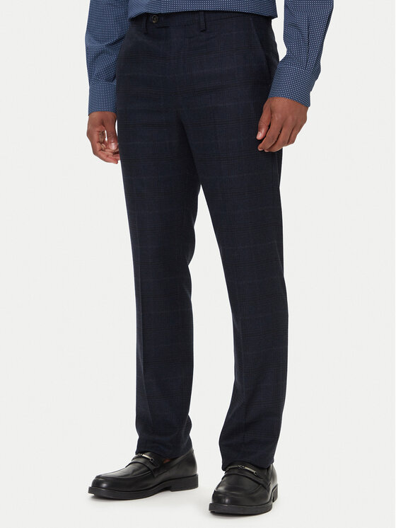 Tommy Hilfiger Tommy Hilfiger Pantaloni chino Denton MW0MW40782 Bleumarin Slim Fit